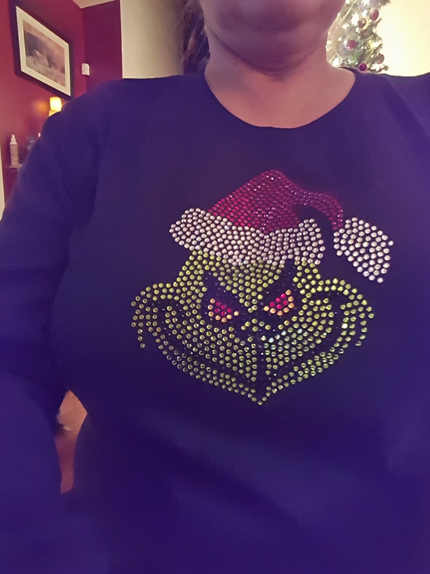 Rhinestone Grinch