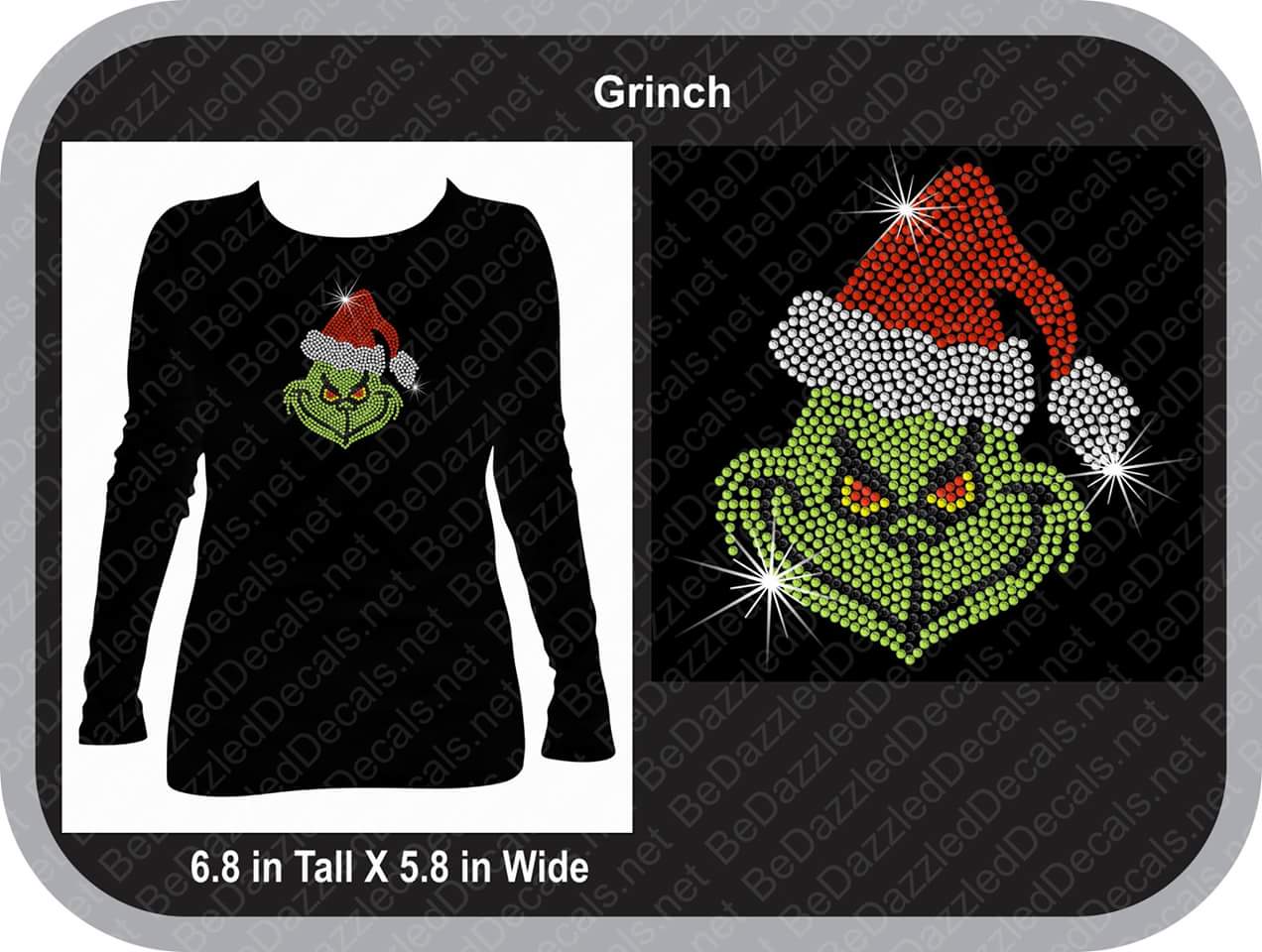 Rhinestone Grinch