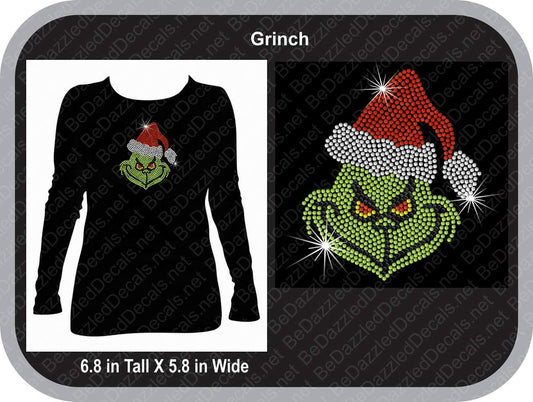Rhinestone Grinch